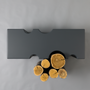 Coffee tables - Coffee-table MUSCAT+ Stool-table Ginger (RDWOOD by RYNTOVT DESIGN) - UKRAINIAN DESIGN BRANDS