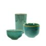 Ceramic - Bowls & Mugs Teal Feather & Matte Celadon  - ZAOZAM