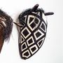 Objets de décoration - Masque Embera pour cheval Grande Diamonds - RAINFOREST BASKETS