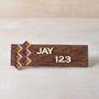 Customizable objects - Nameplates in Sadeli Marquetry  - BAAYA GLOBAL