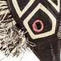 Decorative objects - Black & White Triangles Hummingbird Embera Mask - RAINFOREST BASKETS