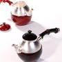 Design objects - Silver Tea Pot (Red, Black) - YOUTH GALLERY