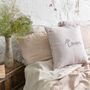 Bed linens - Ecorce Duvet Cover - Printed washed linen 240 x 220 cm - CONSTELLE HOME
