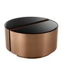 Coffee tables - SIDE TABLE ASTRA SET OF 2 - EICHHOLTZ