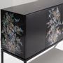 Sideboards - FLOWER COLONY, 4 Doors Sideboard with Mother-of-Pearl - ARIJIAN