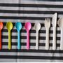 Children's mealtime - Eco-friendly BPA-free Bamboo Spoons and Cutlery  - EKOBO