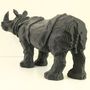 Sculptures, statuettes et miniatures - Sculpture Le Rhinocéros strates - MICHEL AUDIARD
