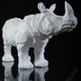 Sculptures, statuettes et miniatures - Sculpture Le Rhinocéros strates - MICHEL AUDIARD
