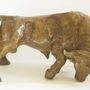 Sculptures, statuettes and miniatures - Bronze Taurus sculpture - MICHEL AUDIARD