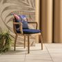 Deck chairs - Dining armchair Remix - RMIX0386 - IL GIARDINO DI LEGNO