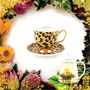 Homewear -  Tasse à thé et soucoupe à imprimé léopard XL - LYNDALT