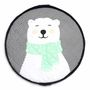 Cadeaux - Tapis de jeu 3 en 1 avec un joli imprimé ours polaire de Play&Go. - PLAY&GO