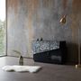 Design objects - OBLIQUE_H02, Mother-of-Pearl Navy Sideboard - ARIJIAN