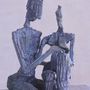 Sculptures, statuettes et miniatures - Sculpture Le Couple bronze - MICHEL AUDIARD