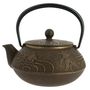 Tea and coffee accessories - Kingyo Iwachu Japanese Teapot - Cast Iron 650 ml - TIERRA ZEN