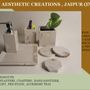 Sets de bureaux  - Recycled & Reclaimed Stone Office/Home Desk Accessories  - VEN AESTHETIC CREATIONS