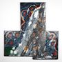 Autres décorations murales - Paysages dans l'esprit (4 modules) - CLAUDIA BIEHNE