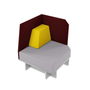 Small sofas - Modular sofa D3 - ZEBRANO