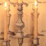 Wall lamps - "Candleholder print" wall scoce 3 lights - MERCI LOUIS