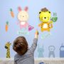 Luminaires pour enfant - Applique Murale Amovible — Bébé Lapin, Tigre No.3, Bébé Ours, Panda, Tigre - SOMESHINE