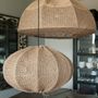 Design objects - Haging Lamp Half Balloon Jute - TRACES OF ME
