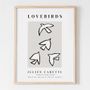 Affiches - LOVEBIRDS. - DAVID & DAVID STUDIO