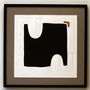 Tableaux - Gravure et gaufrage 65 cm x 65 cm noir - FOUCHER-POIGNANT