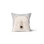 Fabric cushions - Bear cushion in velvet, made in France - SHANDOR