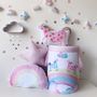 Fabric cushions - Unicorns and Rainbow Collection Decorative Pillows - HAPPY SPACES