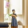 Sculptures, statuettes and miniatures - Mary with blue dress - ROYAL COPENHAGEN