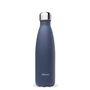 Travel accessories - Stainless steel insulated bottle Granite blue - QWETCH