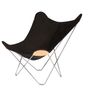 Design objects - Canvas Mariposa (hemp armchair) - Chrome Structure - CUERO