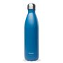 Travel accessories - Matt stainless steel insulated bottle duck blue - QWETCH