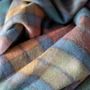 Throw blankets - Lambswool Blanket in Buchanan Antique Tartan - THE TARTAN BLANKET CO.