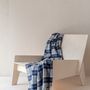 Plaids - Couverture en laine d'agneau in Bannockbane Silver Tartan - THE TARTAN BLANKET CO.