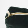 Bags and totes - GREEN VELVET TOILETRY BAG - PETIT ALO
