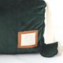 Bags and totes - GREEN VELVET TOILETRY BAG - PETIT ALO