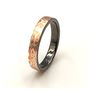 Jewelry - Mokume Gane The ONE ring, Silver and Copper - PONK SMITHI