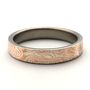 Jewelry - Mokume Gane The ONE ring, Silver and Copper - PONK SMITHI