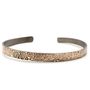Jewelry - Mokume Gane The ONE bangle, Silver and Copper 6mm - PONK SMITHI