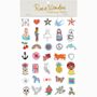 Gifts - Temporary Tattoos  - Pictured - Sunflower (A6) - ROSIE WONDERS