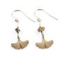 Bijoux - Boucles d'oreilles Ginkgo petites - LITCHI