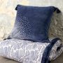 Fabric cushions - Embroidered "coussin du coeur" Cushion - 50 x 50 cm - CONSTELLE HOME