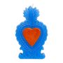Decorative objects - Candle Milagro Heart pink, blue & red - KITSCH KITCHEN