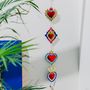 Decorative objects - Colourful ex-voto heart - TIENDA ESQUIPULAS