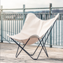 Objets design - Sunshine Mariposa (fauteuil Sunbrella) - Structure spéciale extérieure Noire - CUERO