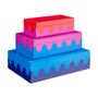 Caskets and boxes - Ripple Box - Large - JONATHAN ADLER