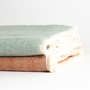 Throw blankets - Herringbone alpaca and silk & linen throw - ÁBBATTE