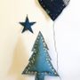 Christmas garlands and baubles - Heart, star and tree light for christmas - ROSE VELOURS