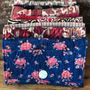 Christmas garlands and baubles - Christmas tree matching pouch - ROSE VELOURS